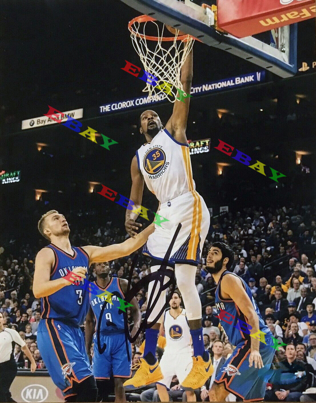 KEVIN DURANT Golden St Warriors Signed Autographed 8x10 Photo Poster painting Reprint