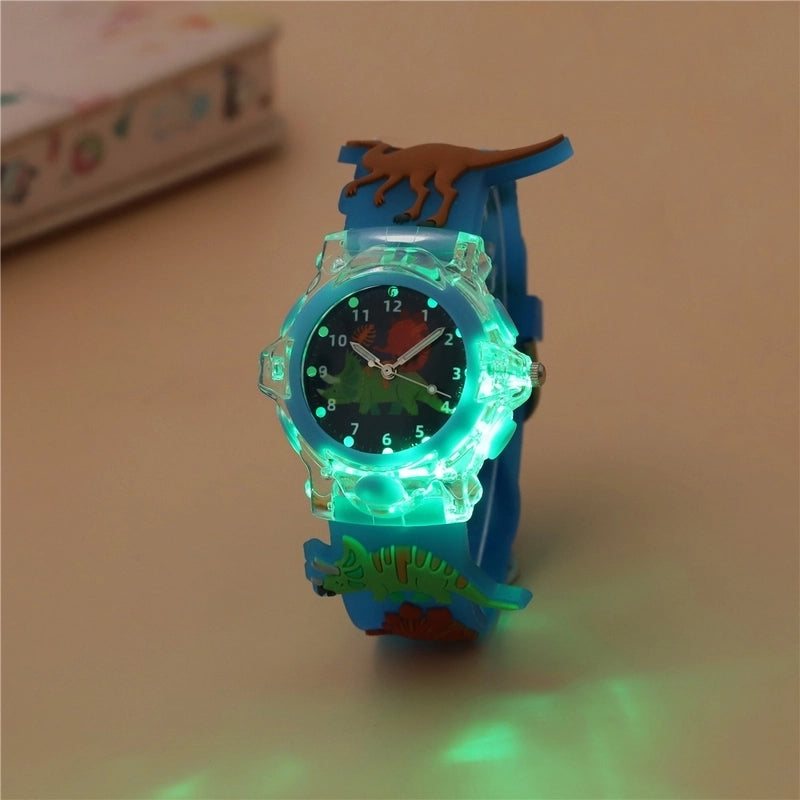Cute Minimalist Dinosaur Buckle Quartz Kids Watches