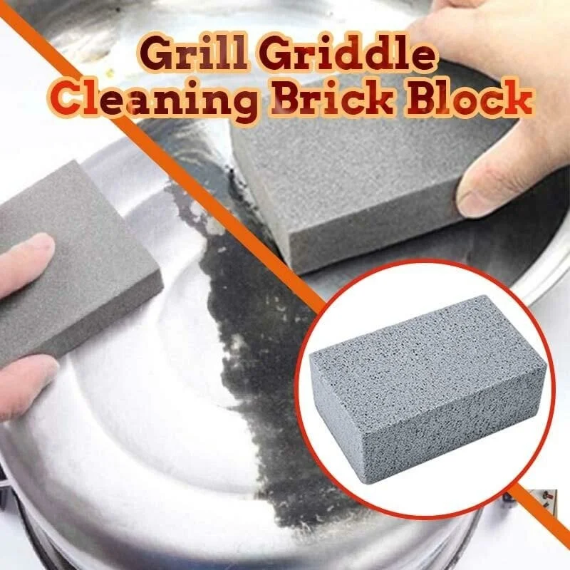 🔥Summer Limited Time-50% OFF🔥Grill Griddle Cleaning Brick Block (4 PCS)