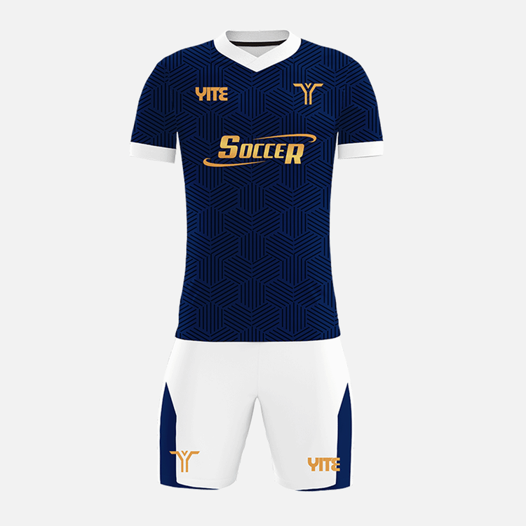 YITE | YTZQ181-Blue  And White  Soccer Uniforms