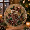 DIY Pearl Diamond Painting Hanging Pendant Kit - Christmas