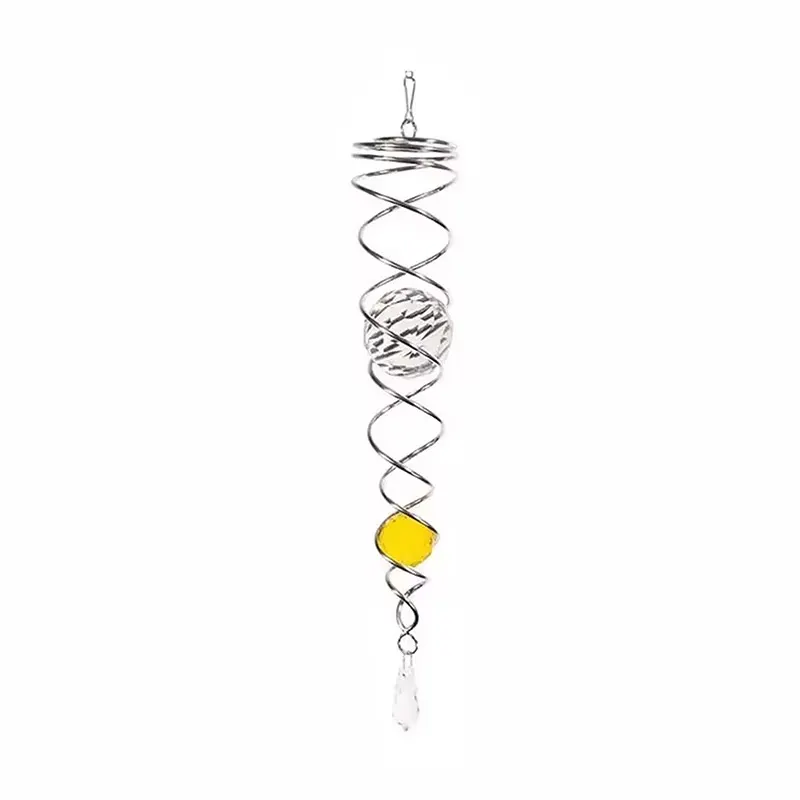 🔥 Last Day Sale Price | ✨ Handmade Spiral Crystal (14 inches Length)