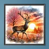 Diamond Painting-DIY Full Round Drill Deer(40*40CM)