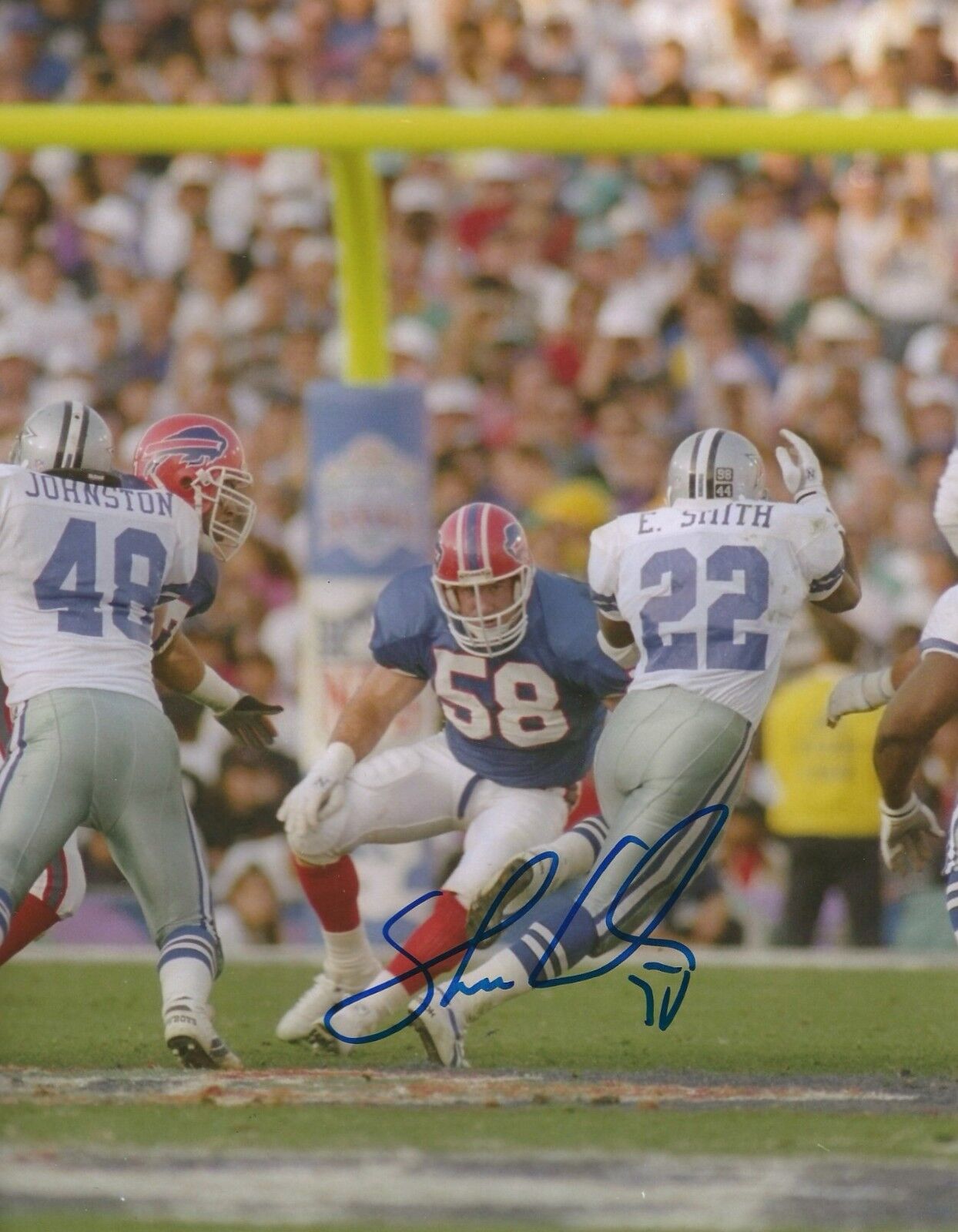 Autographed SHANE CONLAN Buffalo Bills 8x10 Photo Poster painting - w/COA