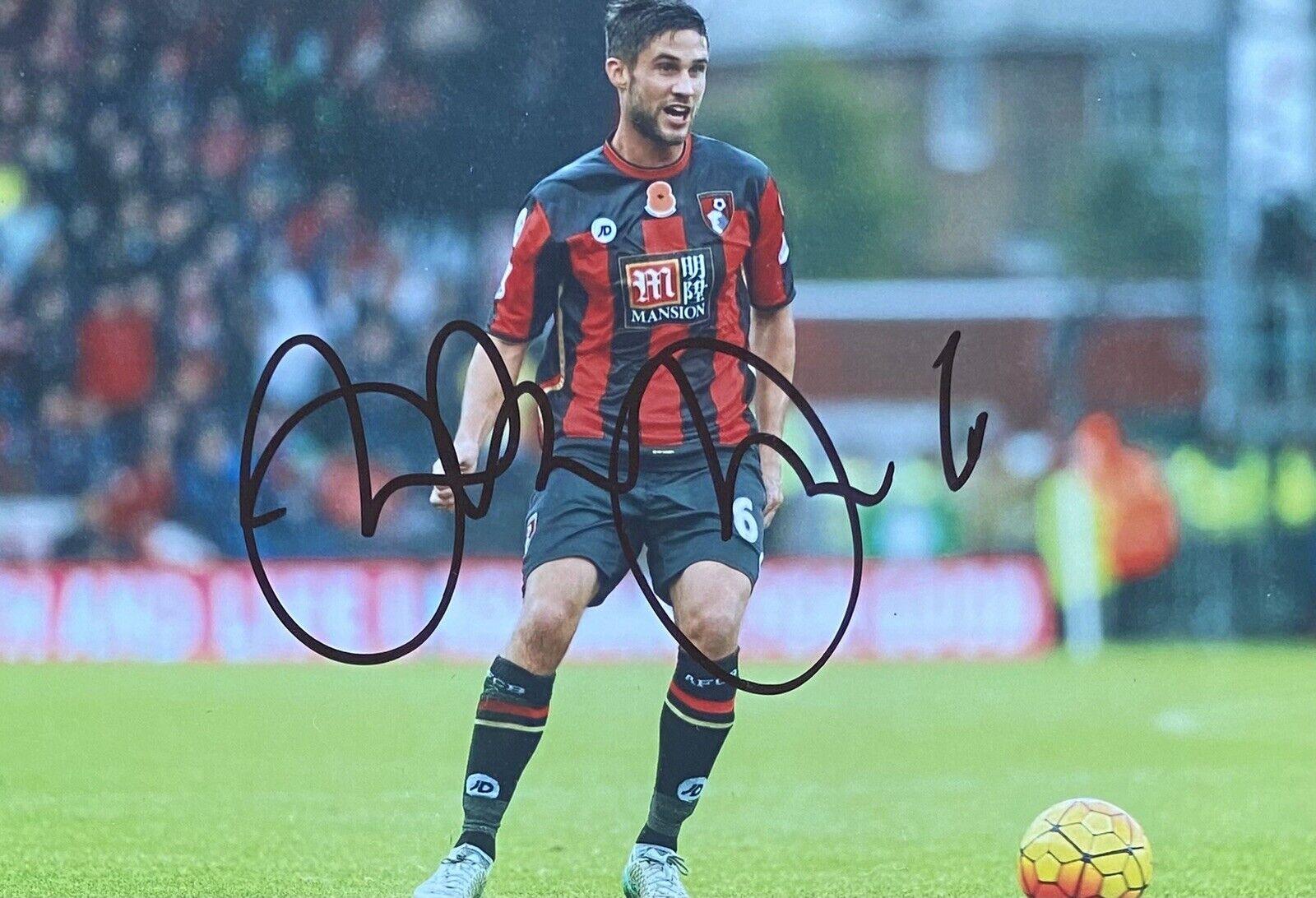 Andrew Surman Genuine Hand Signed Bournemouth AFC 6X4 Photo Poster painting 3