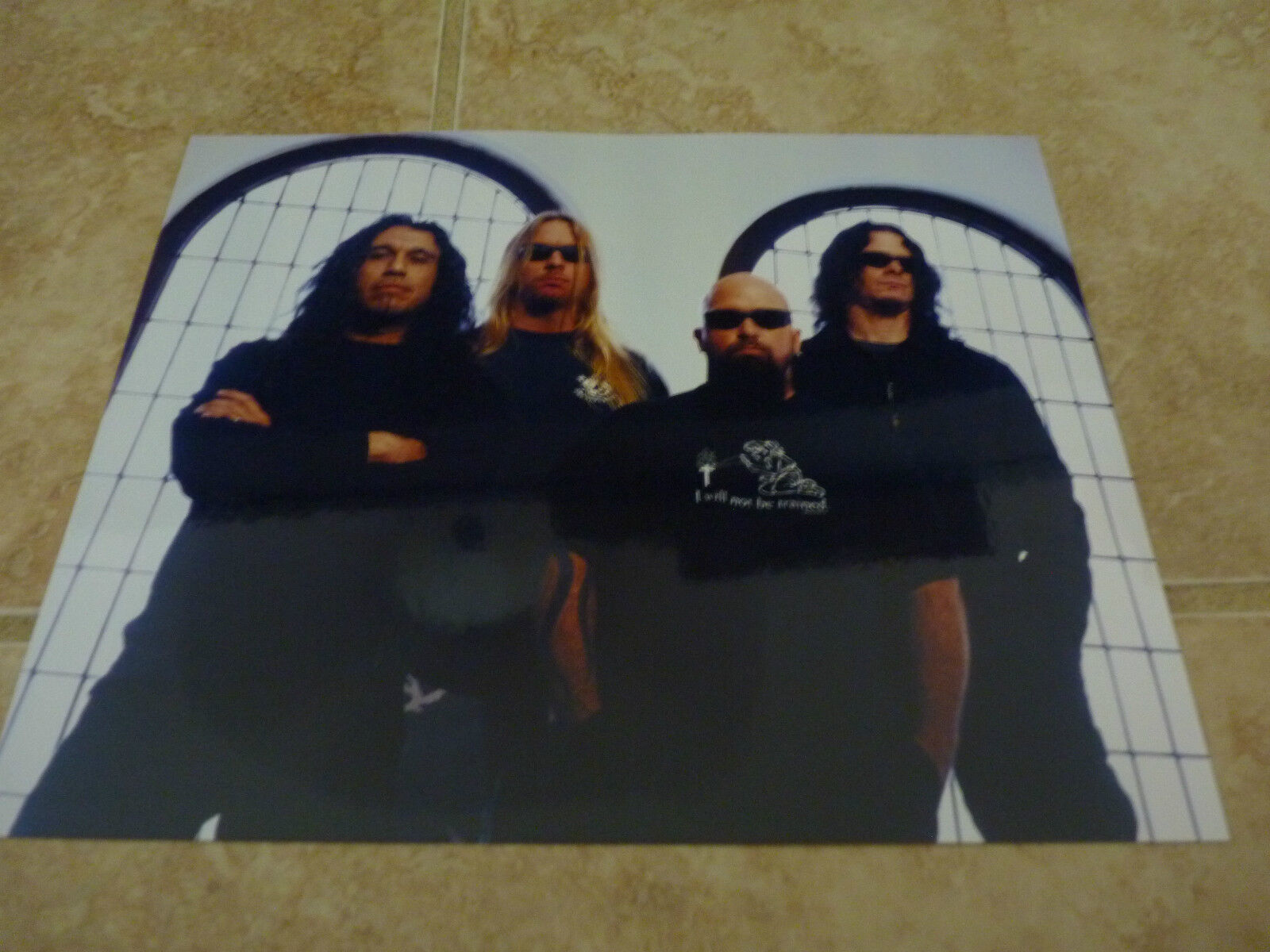 Slayer Color 8x10 Photo Poster painting Music Promo