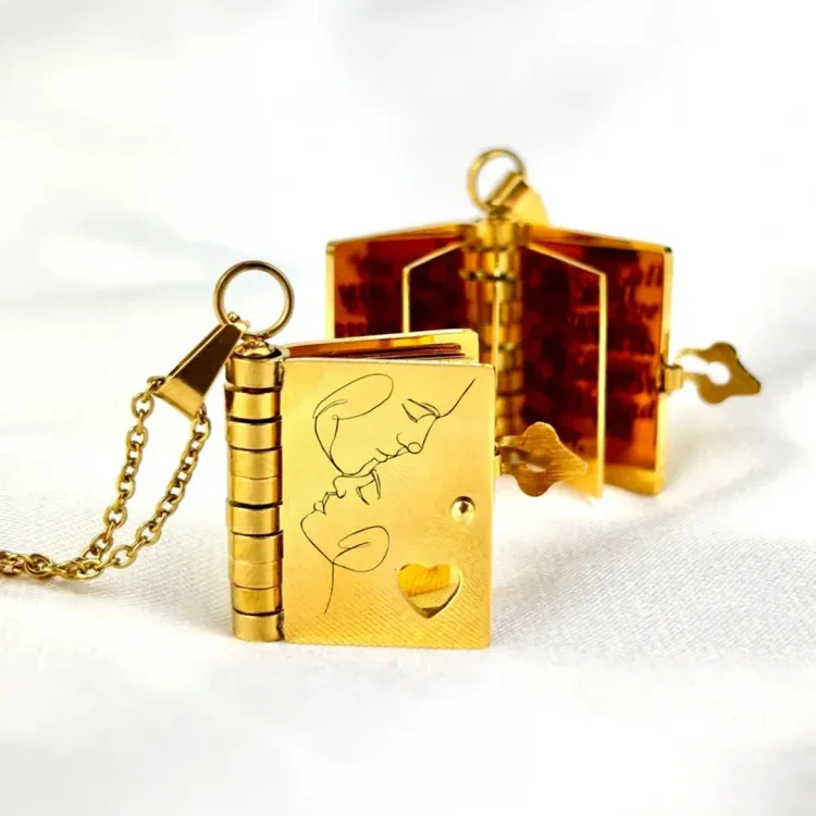 For Love - You're So Amazing Book Necklace