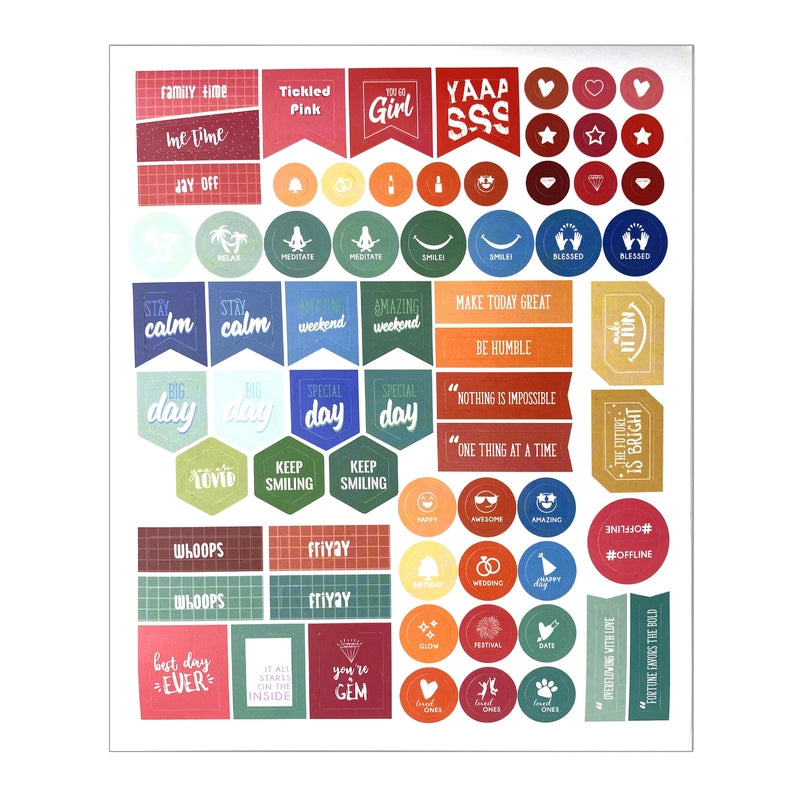 A5 English Version Thick 5-week Planner Study Schedule Hardcover Notebook Customized Office/cultural/notebook/notepad