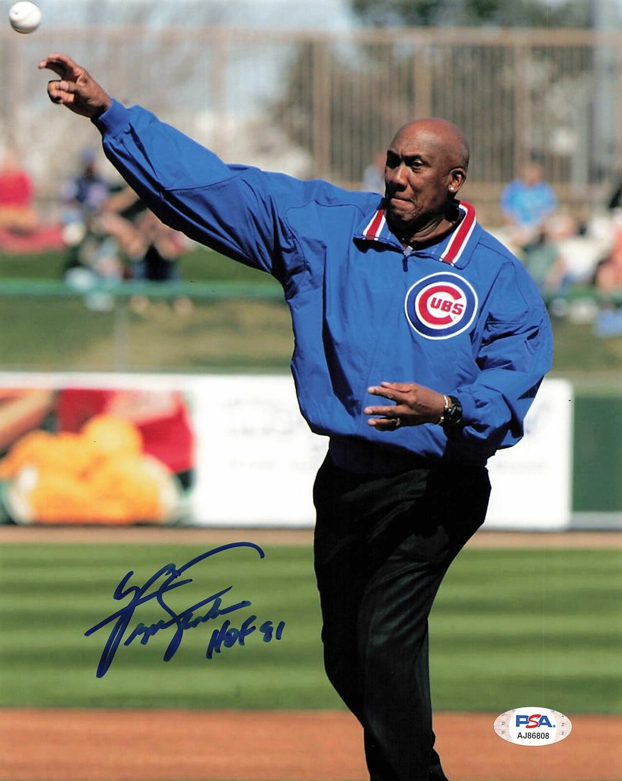 Ferguson Jenkins signed 8x10 Photo Poster painting PSA/DNA Chicago Cubs Autographed