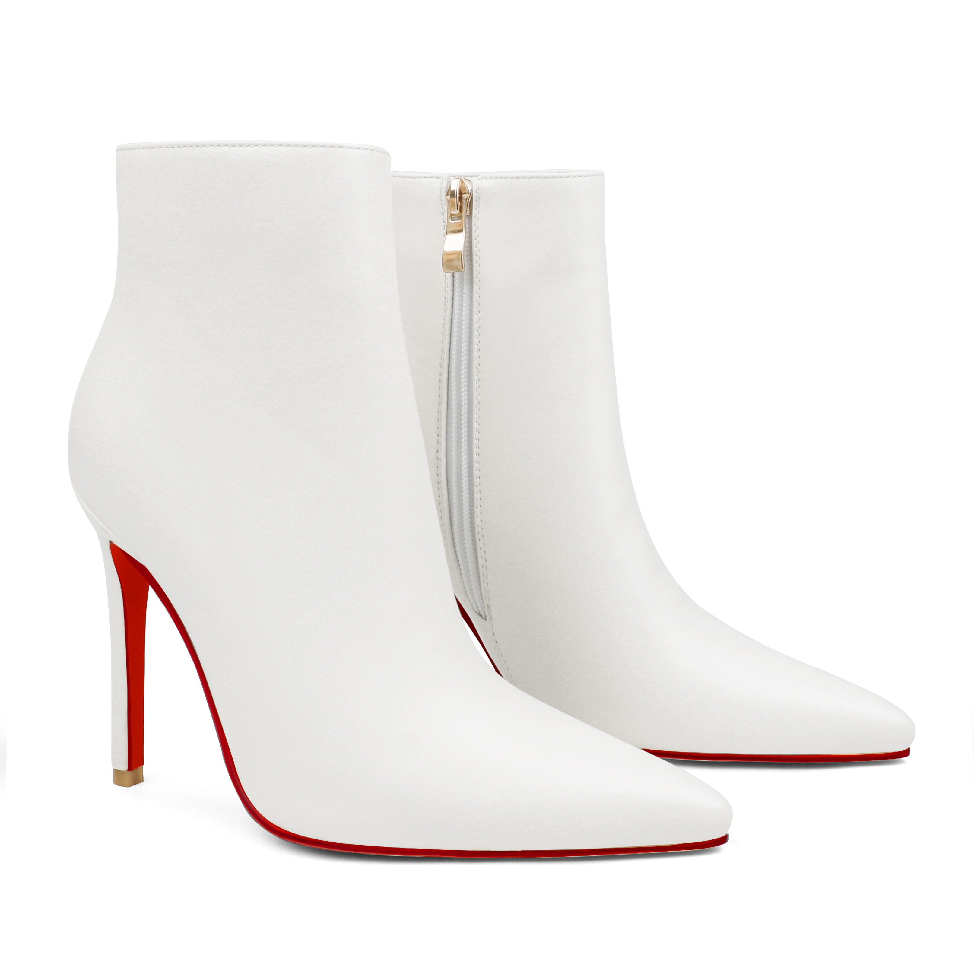 Red Bottom Ankle Boots
