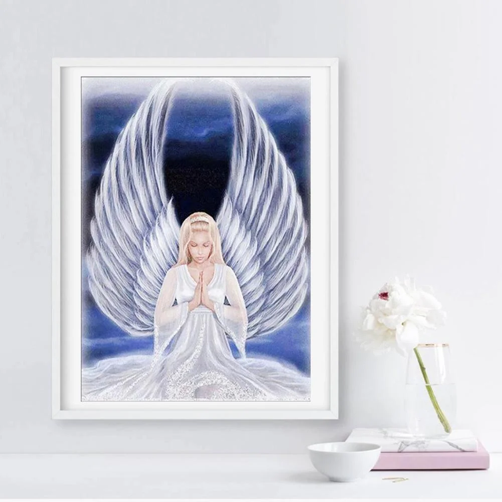 Diamond Painting - Full Round Drill - Angel Wings(30*40cm)