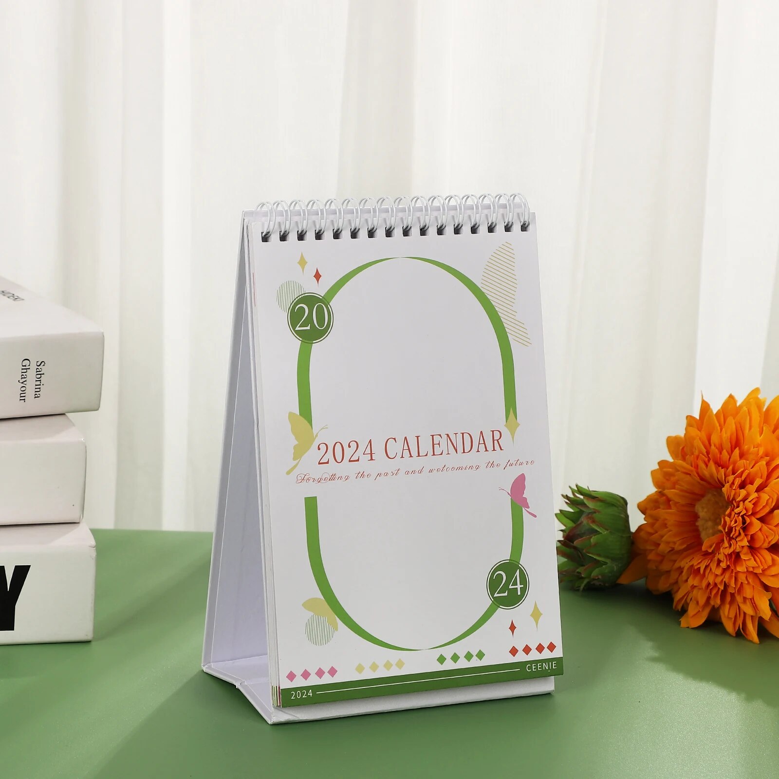 Journalsay 2024 DIY Guben Desk Calendar Simple Decor Goo Card Calendar