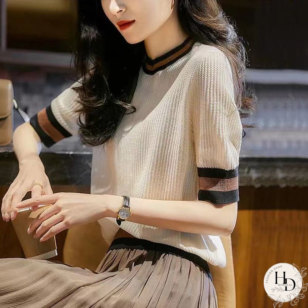 Bobokateer Elegant Tshirt Women Summer Tops Mujer Camisetas Woman Tee Shirt Knitted