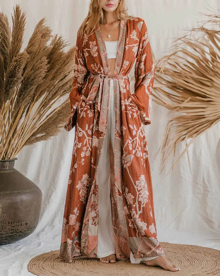Women's Fashion Long Sleeve Jacquard Dress