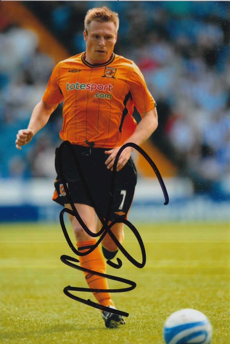 HULL CITY HAND SIGNED NICK BARMBY 6X4 Photo Poster painting 3.