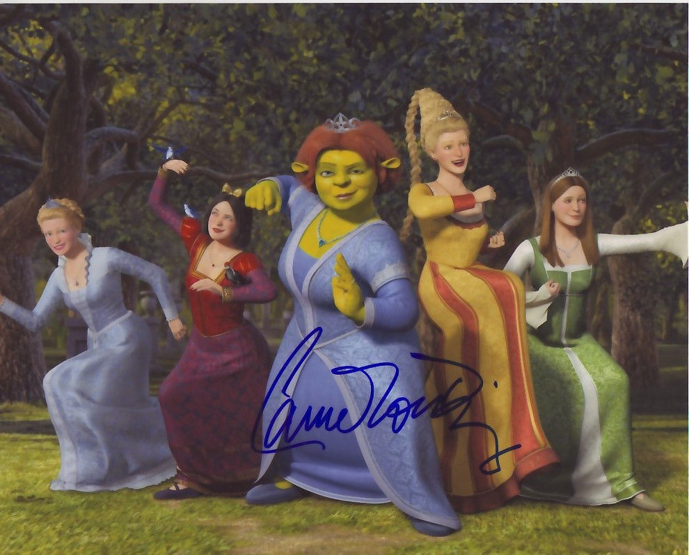 CAMERON DIAZ - SHREK AUTOGRAPH SIGNED PP Photo Poster painting POSTER