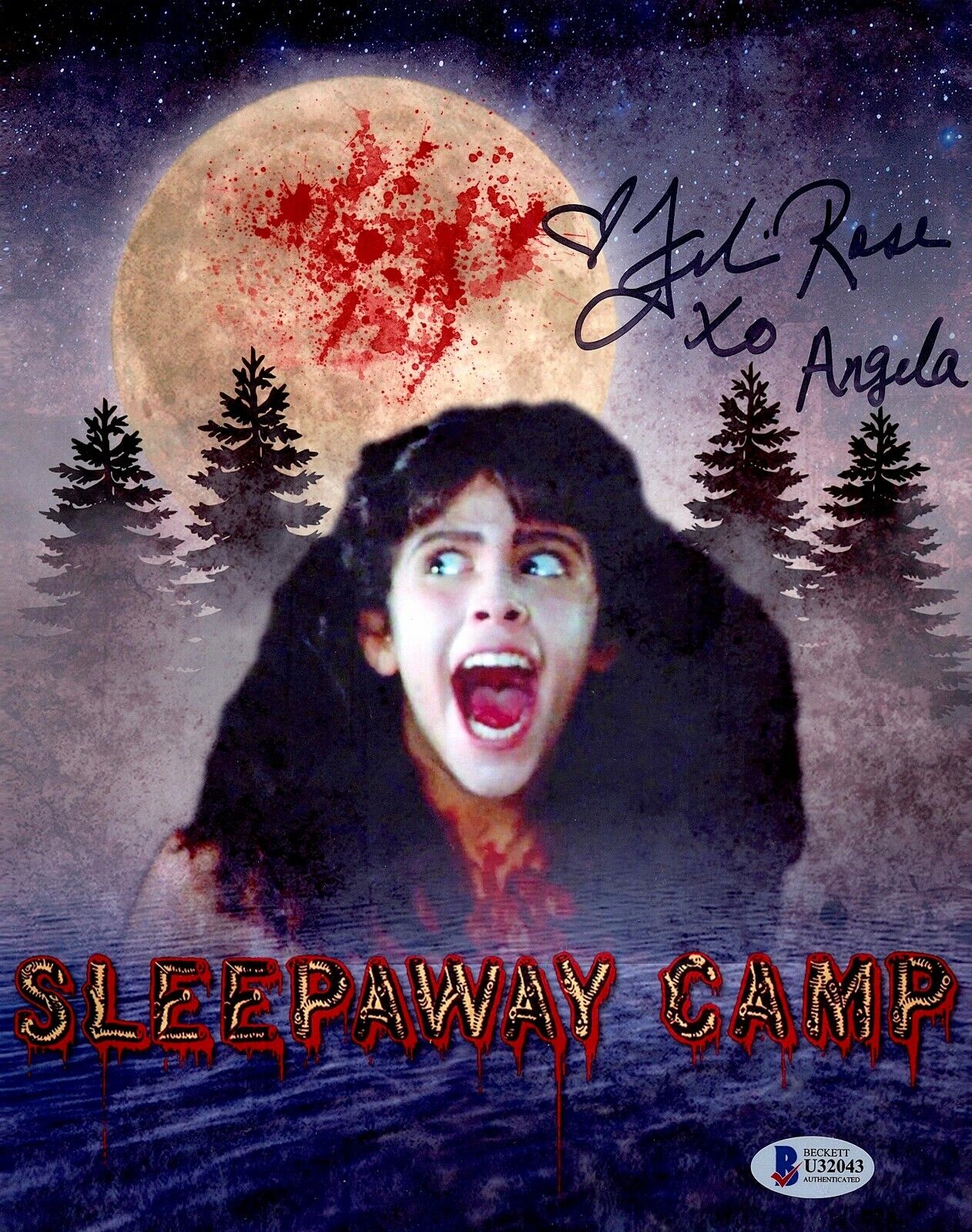 FELISSA ROSE Autograph SIGNED 8x10 SLEEPAWAY CAMP Photo Poster painting ANGELA BECKETT CERTIFIED