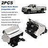 2PCS Engine Motor Mount Kit with Heat Shield Right Left Engine Trans Mount Compatible with GMC Sierra Yukon / Chevrolet Tahoe Silverado Suburban / Cadillac Escalade 2007-2014 Replace 15854941 A5365HY