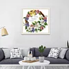 (35*33cm)14ct Stamped Cross Stitch - Flowers