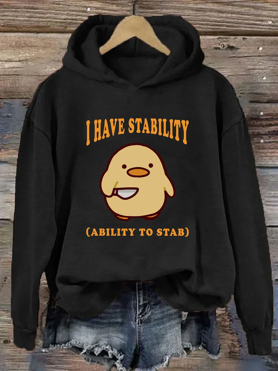 I Have Stability Ability To Stab Hoodie