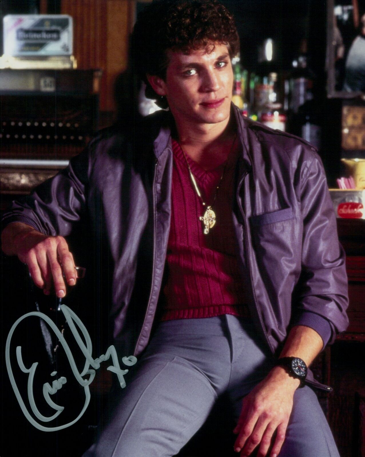 Eric Roberts autographed 8x10 Photo Poster painting COA