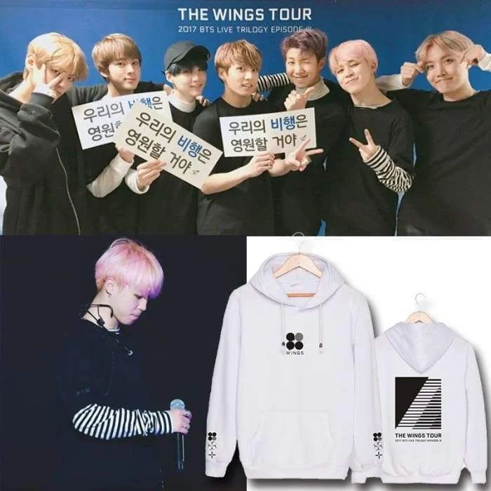 Bts clearance wings hoodie