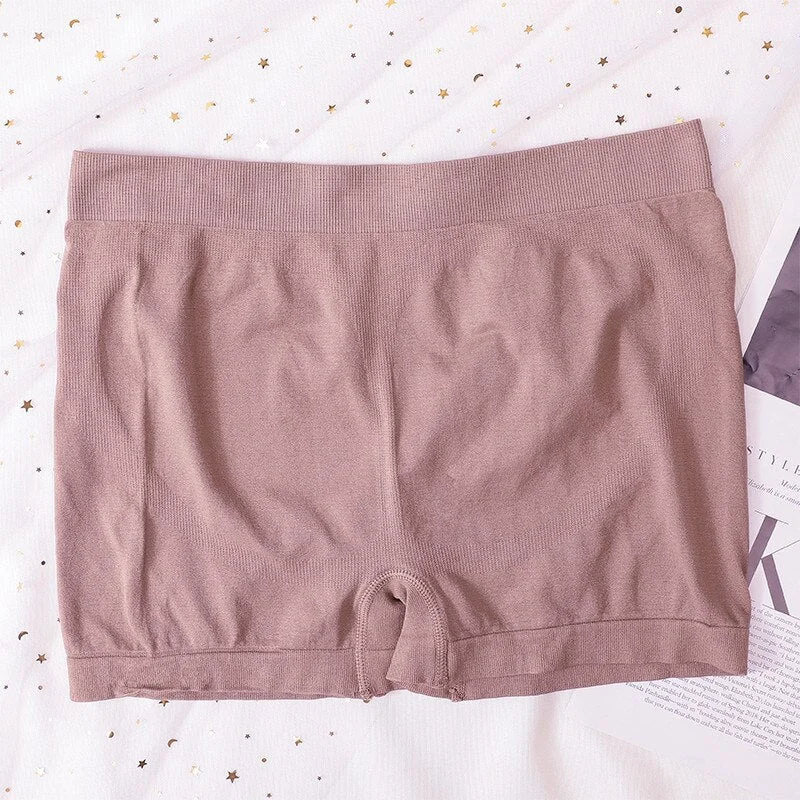 High Waist Shorts Women Hip Push Up Shorts Summer Safety Short Pants Seamless Boxer Panty Female Tummy Control Fitness Underwear