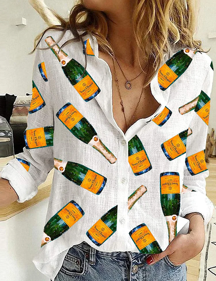 Champagne Linen Shirt