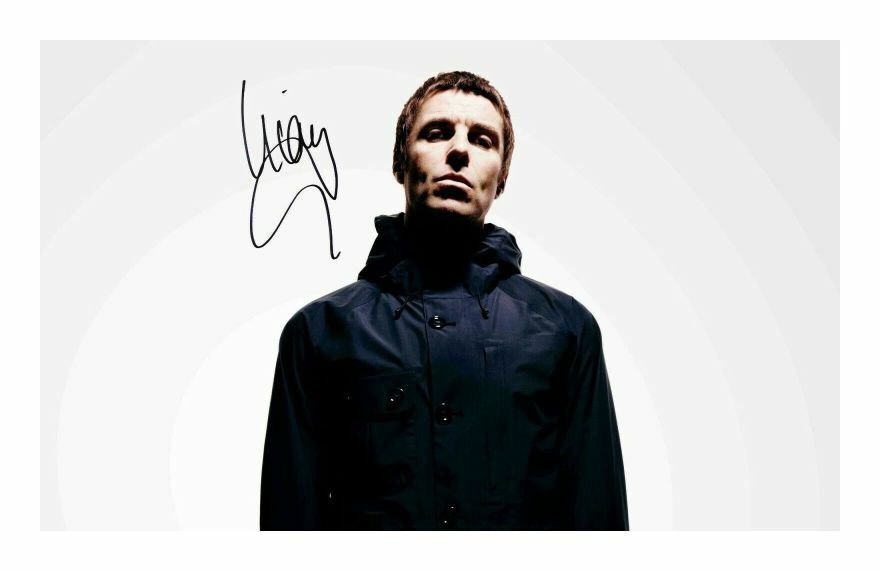 LIAM GALLAGHER AUTOGRAPH SIGNED PP Photo Poster painting POSTER