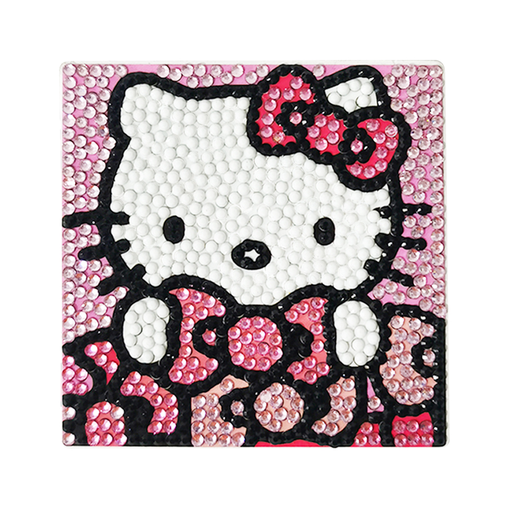 

Cartoon Cat Insulation Ceramics Coaster - 5D DIY Craft Storage Box, 501 Original