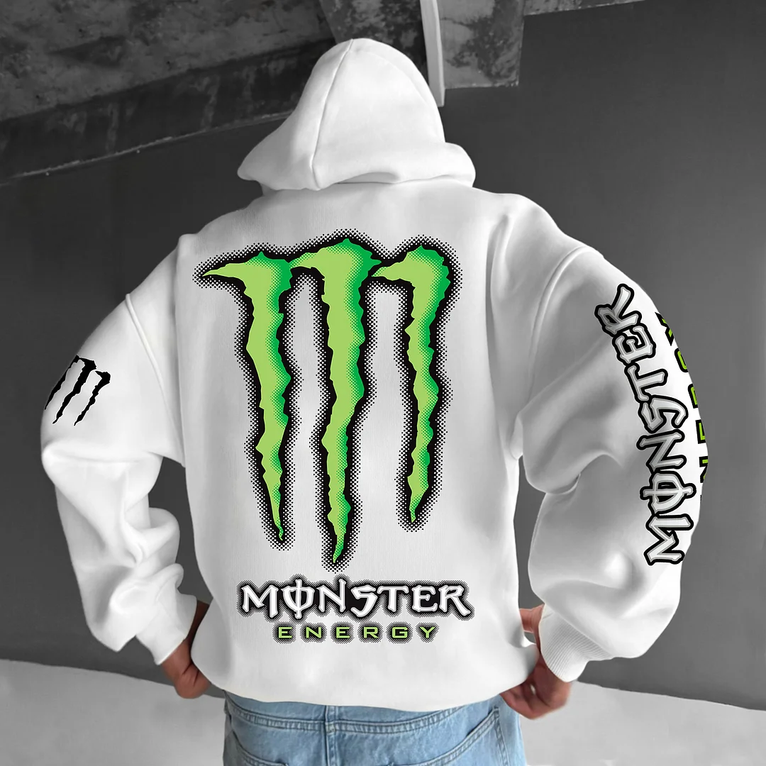 Oversize Energy Drink Style Hoodie