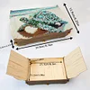 H&ouml;lzerne Schildkr&ouml;te - 5d DIY Handwerk Aufbewahrungsbox