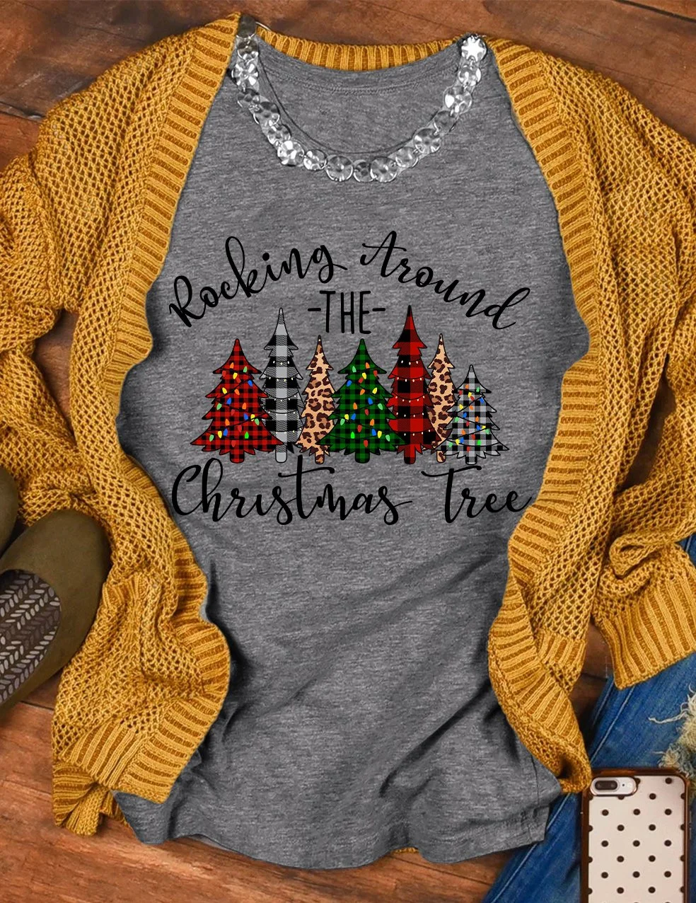 Rocking Around The Christmas Tree T-Shirt