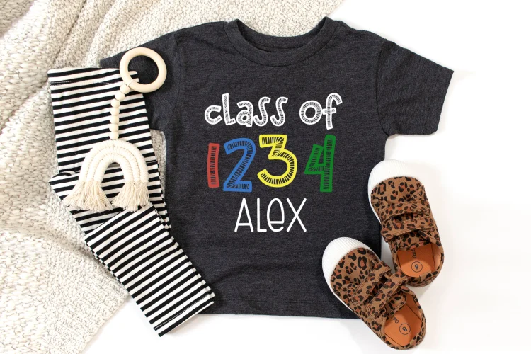 Personalized Kids Back to School T-Shirt|S67