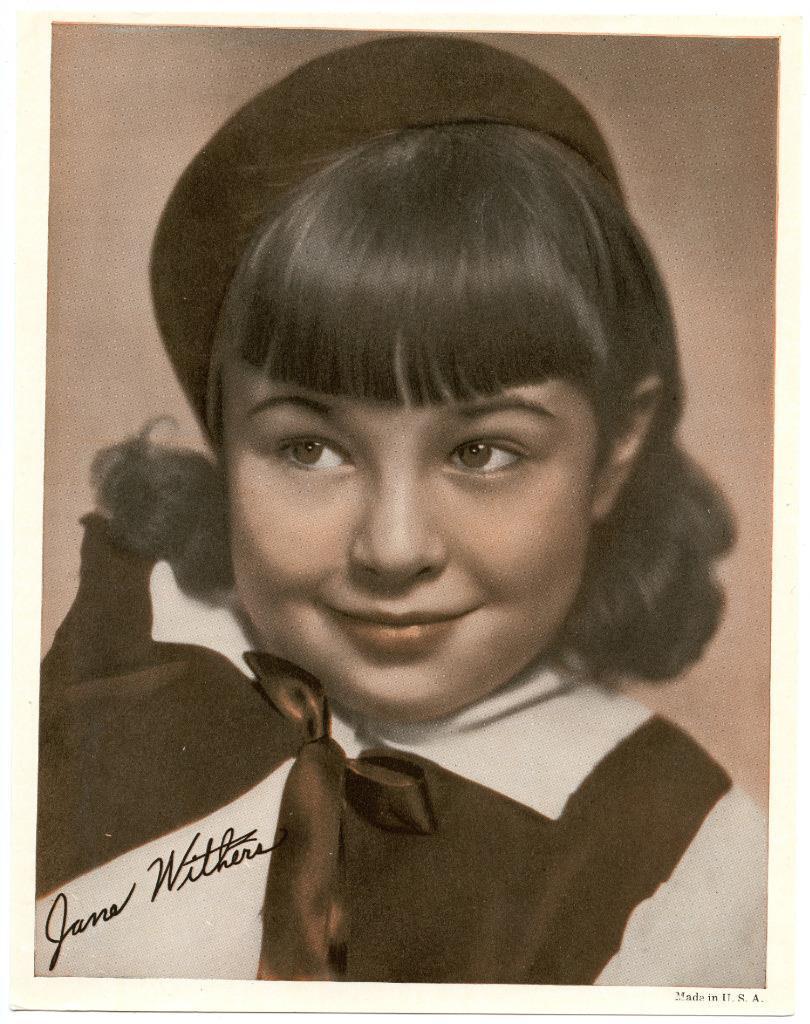 1932 Promo Photo Poster painting Jane Withers Color Movie Studio Child Actress Singer Joy Smythe