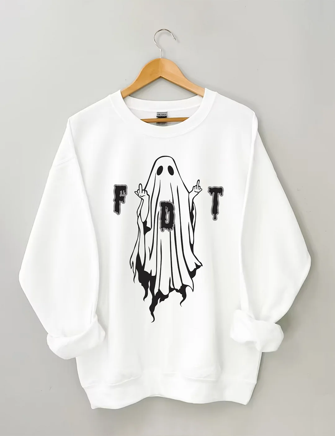 FDT Ghost Halloween Sweatshirt