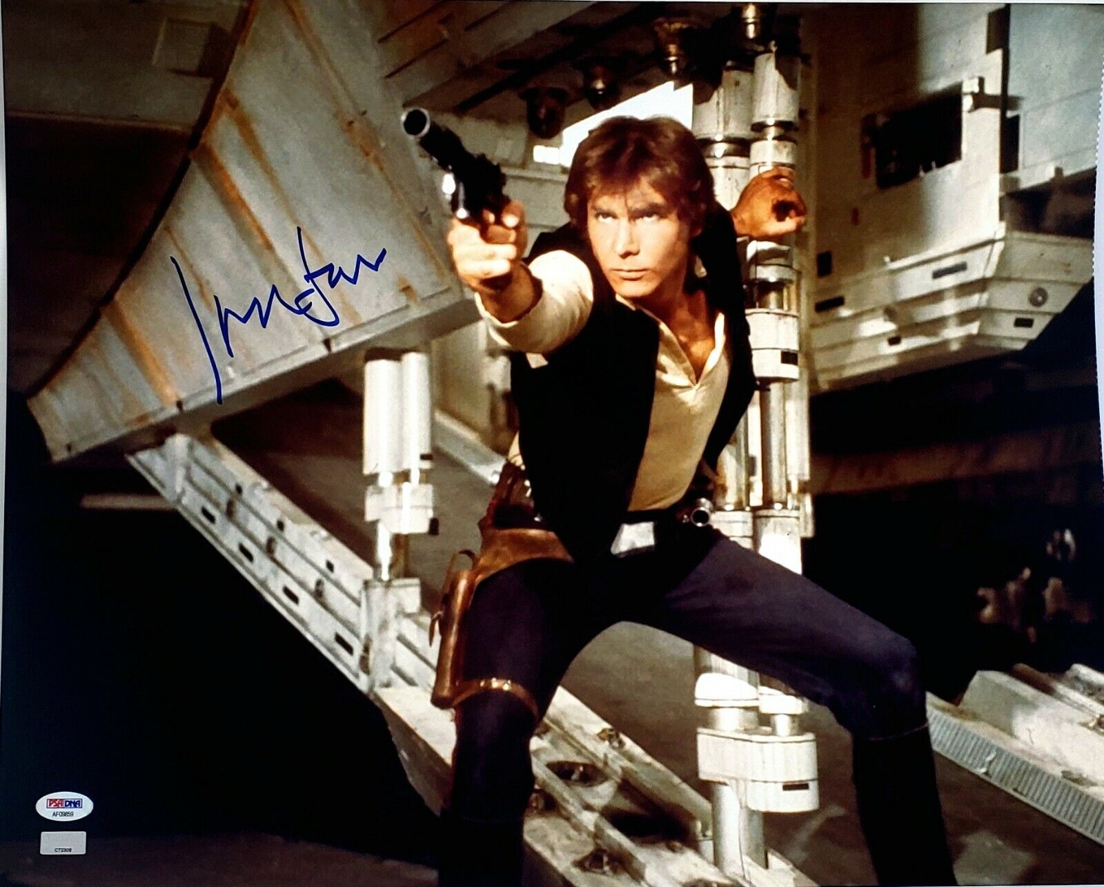 HARRISON FORD Signed STAR WARS Han Solo