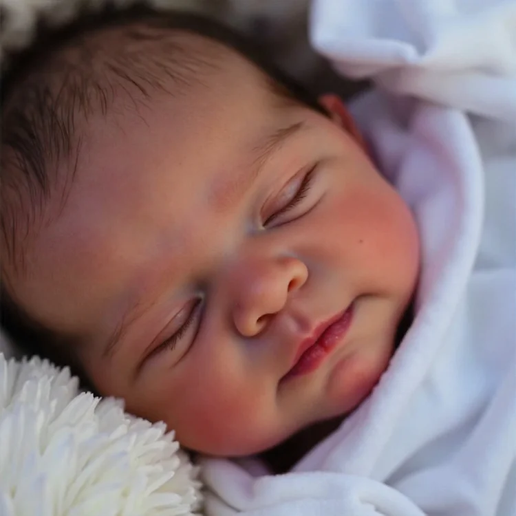 12"&16" Full Body Silicone Bendable Reborn Baby Boy or Girl Dolls Named Qalauin and Zillon