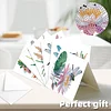 12Pcs Butterfly Dragonfly DIY Diamond Painting Greeting Cards for Adults Gifts