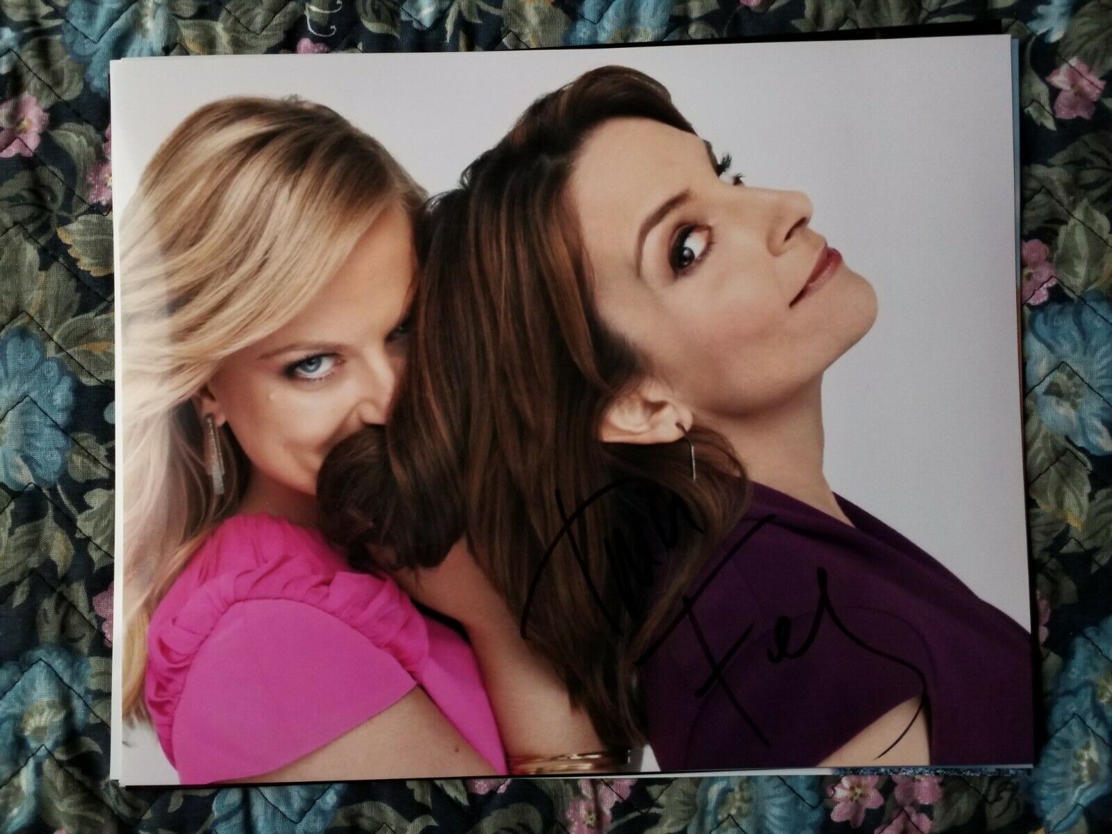 Autographed Tina Fey Authentic Signed 8 x 10 Photo Poster painting Great Condition