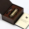 Da Vinci Combination Lock Cylinder With Hidden Compartments Heavy Duty Real Metal Novelty Gift Large Enough To Store Banknotes, Notes, Rings, Jewelry, Cool And Romantic Gift