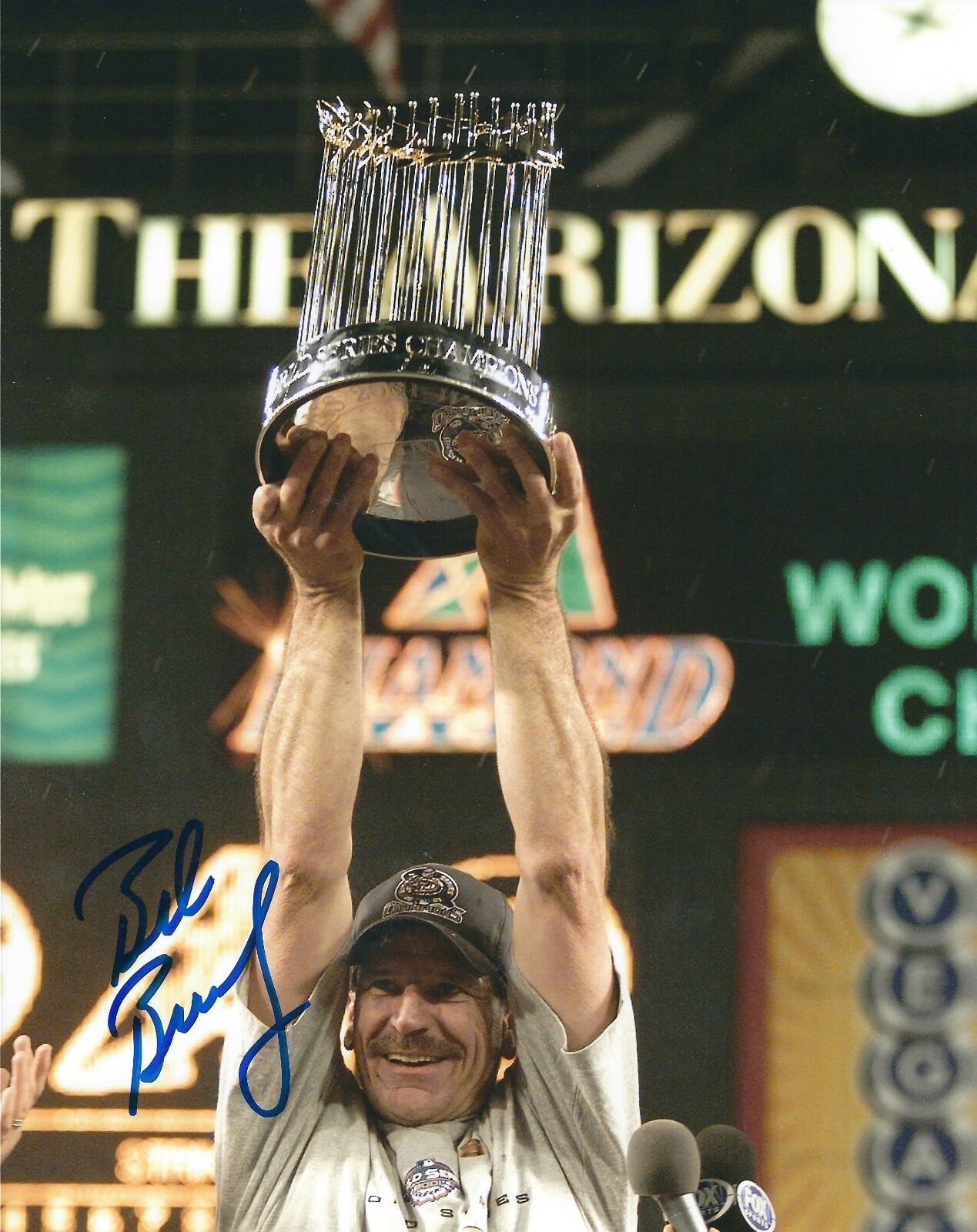 Signed 8x10 Bob Brenly Arizona Diamondbacks Autographed Photo Poster painting- COA