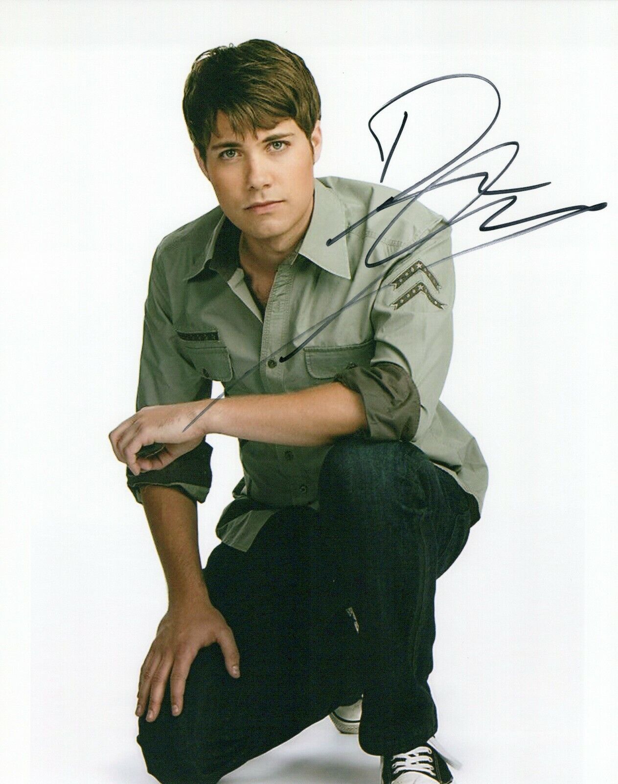 Drew Seeley head shot autographed Photo Poster painting signed 8x10 #7