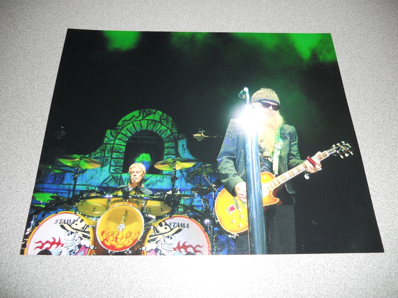 ZZ Top Live 8x10 Concert Photo Poster painting Combo #12 Billy & Frank