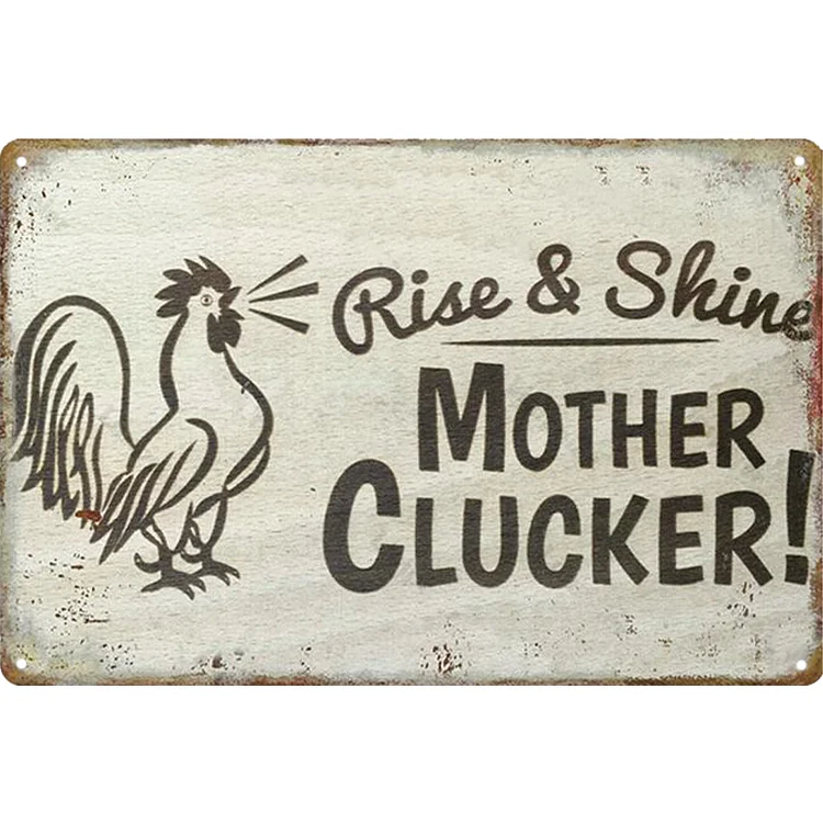 Chicken Animal - Vintage Tin Signs/Wooden Signs - 7.9x11.8in & 11.8x15.7in