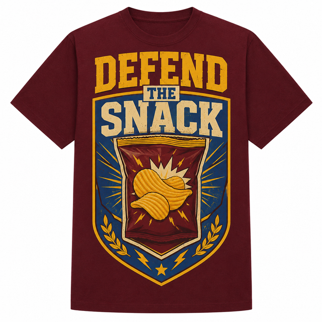Defend Snack Cotton T-Shirt