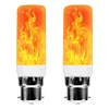 2 Pcs LED Flame Light Bulb 5W Flickering Light Bulbs 4 Lighting Modes Decorative Flame Lamp for Bedroom Living Room Gardens Parties