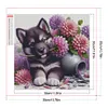 Diamond Painting -DIY Full Square Drill Alaska Malamute