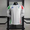 2024 Long sleeve Player Version Italy Away Football Shirt 1:1 Thai Quality