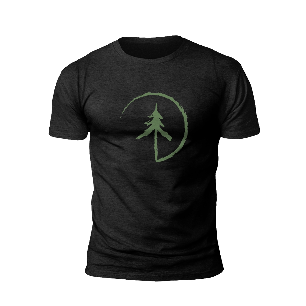 Nature's Embrace: Pine Tree T-Shirt T-shirt